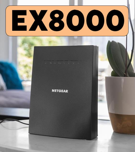 NETGEAR EX8000 ojačevalec Wi Fi