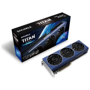 Intel Arc A750 Titan OC [SPARKLE] 8192MB GDDR6 skatla produkta