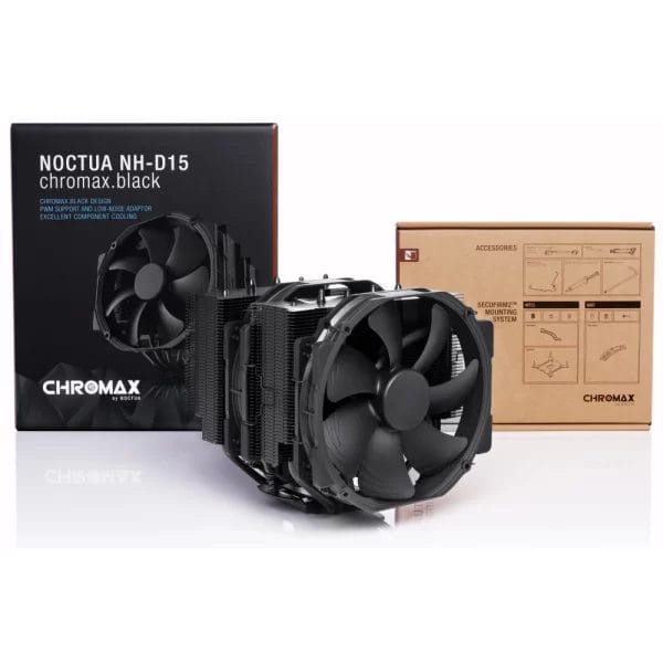 Noctua NH D15 Chromax.Black Hladilnik za procesor skalta in hladilnik